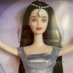Midnight Moon Princess Barbie Comes In Original Box.